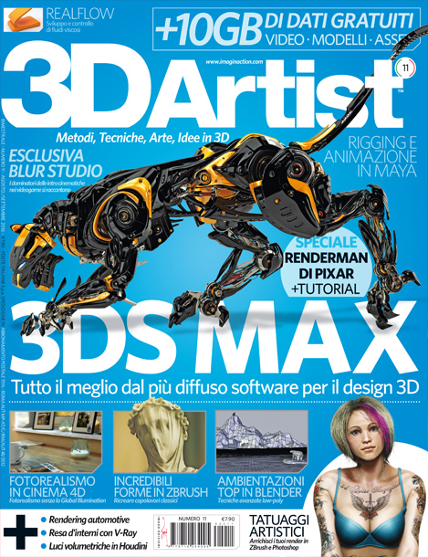 3D Artist n. 11 - Cover