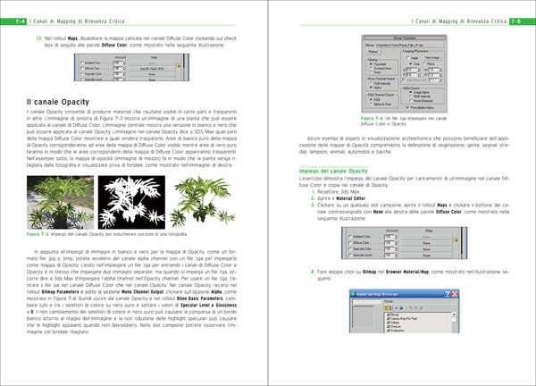 3ds Max Visualizzazione Architettonica - Vol. 1 - Pagine 7-4 e 7-5