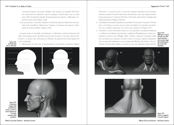 ZBrush Scultura Digitale - Anatomia Umana - pagine 162 - 163