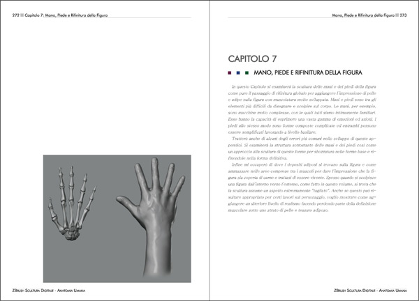 ZBrush Scultura Digitale - Anatomia Umana - pagine 272 - 273
