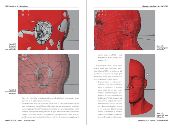 ZBrush Scultura Digitale - Anatomia Umana - pagine 372 - 373